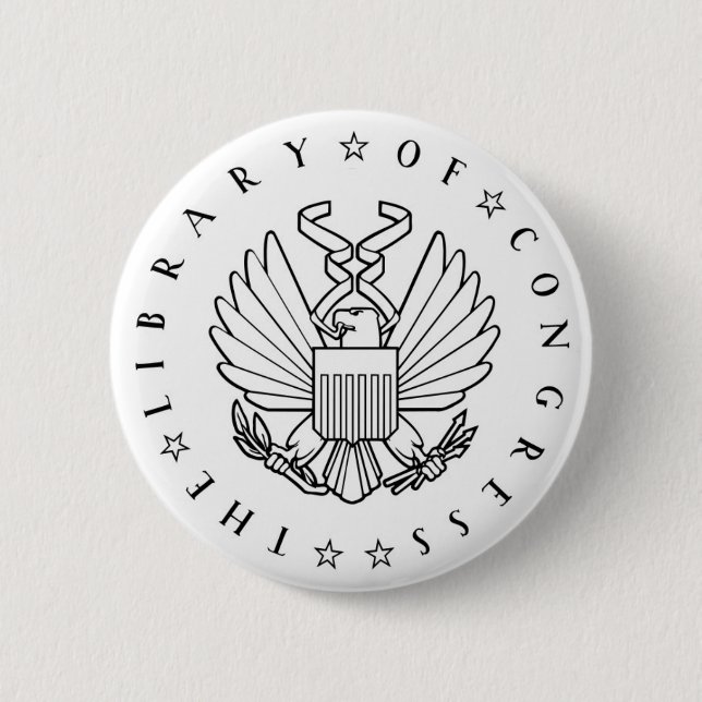 Loc-Knopf (weiß) Button (Vorderseite)