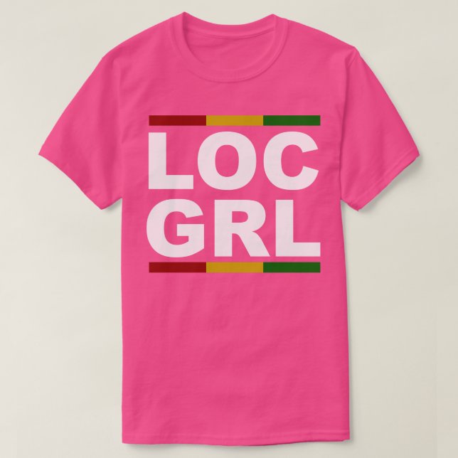 LOC L sucht Schleusen T-Shirt (Design vorne)
