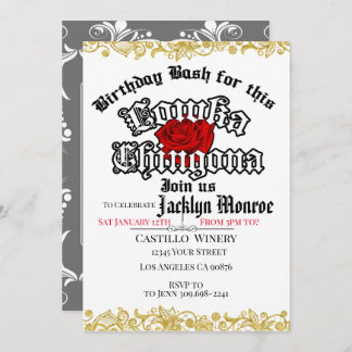 Loca Chingona Chola Einladung zum Geburtstag