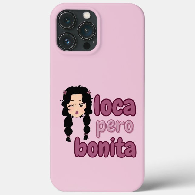 Loca Pero Bonita Case-Mate iPhone Hülle (Rückseite)