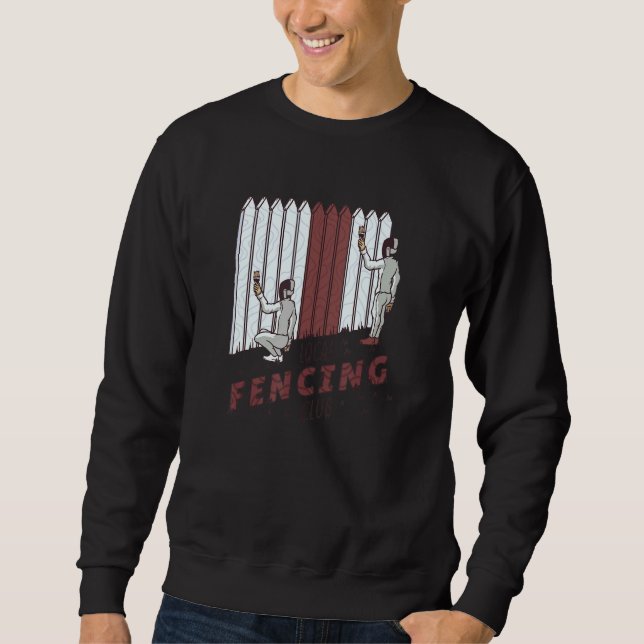 Local Fencing Club  Fencing Sweatshirt (Vorderseite)