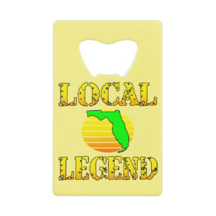 Local Florida Legend #USAPatriotGraphics © Geldbeutel Flaschenöffner