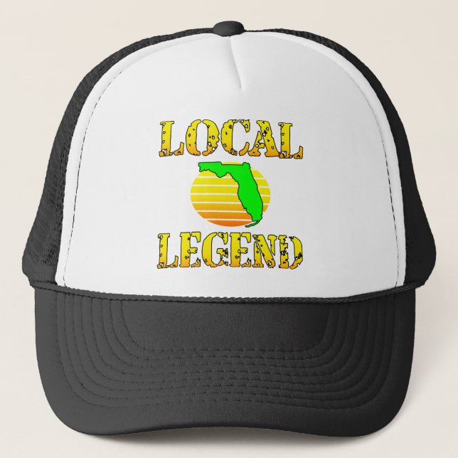 Local Florida Legend #USAPatriotGraphics © Truckerkappe (Vorderseite)