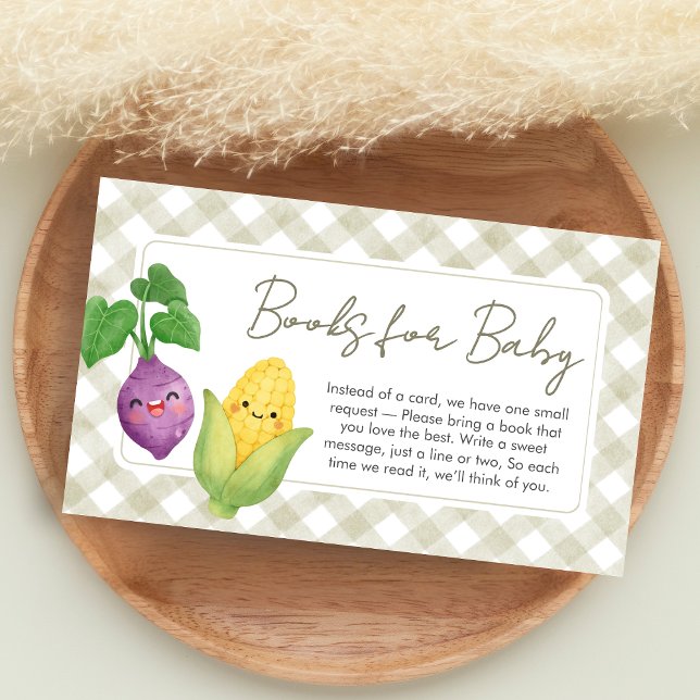 Locally Grown Baby Shower Books for Baby Begleitkarte (Locally Grown Baby Shower Books for Baby)