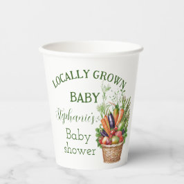 Locally Grown Baby Shower Farmers Market Pappbecher