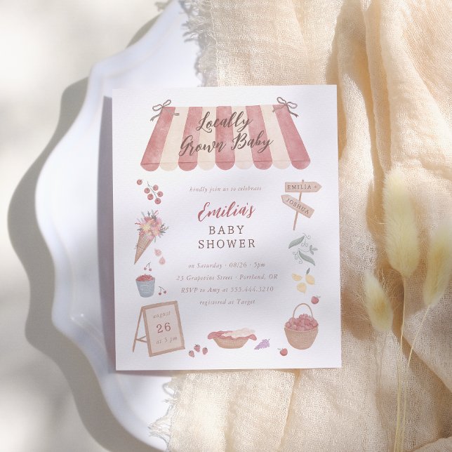 Locally Grown Farmer's Market Baby Shower Budget (Von Creator hochgeladen)