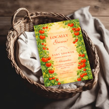 Locally Grown Garden Baby Shower