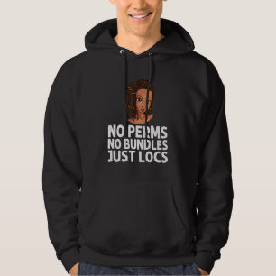 Locations for Men Dreadlock Braid Afro Haare Hoodie