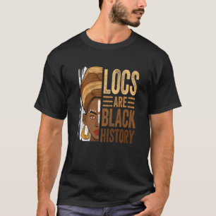 Locations sind Black History Month Melanin BLM Afr T-Shirt