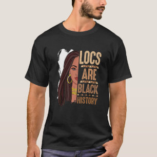 Locations sind schwarzer Geschichtsmonat afrikanis T-Shirt