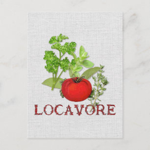 Locavore Postkarte