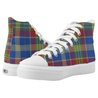 Loch Ard ein Phuill karierter Tartan Hoch-geschnittene Sneaker