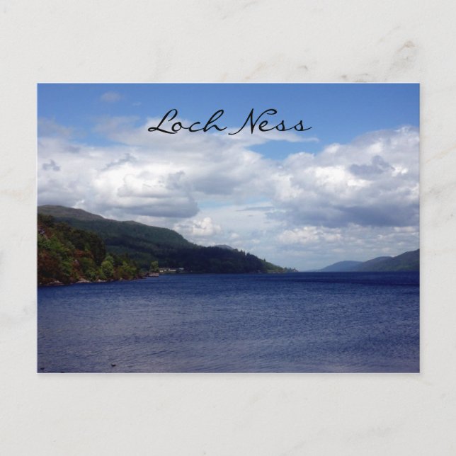 Loch blue postkarte (Vorderseite)