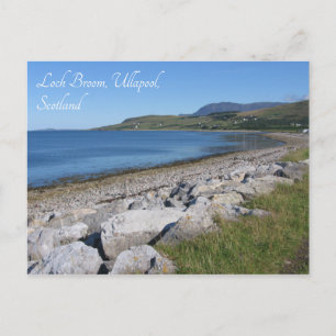 Loch Broom, Ullapool, Schottland Postkarte