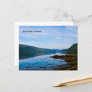 Loch Duich, Schottland Postkarte