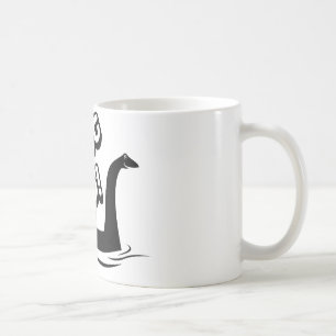 Loch es oben tasse