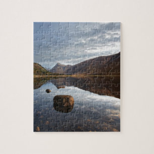 Loch Etive. Glencoe in den schottischen Puzzle