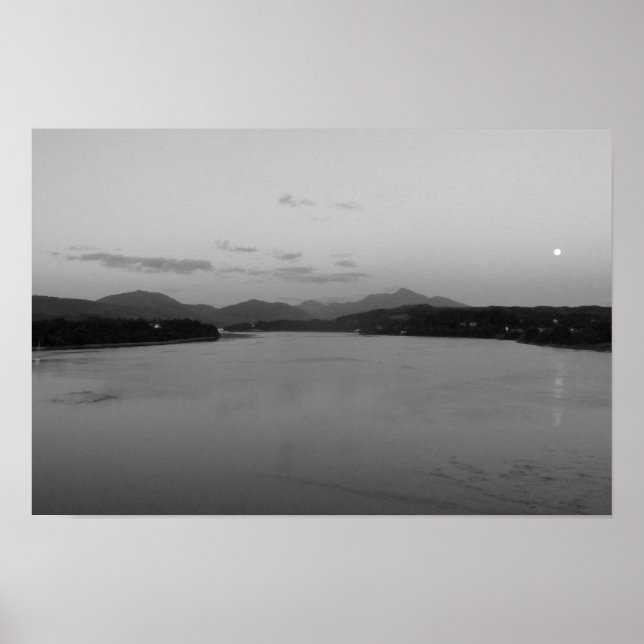 Loch Etive und Ben Cruachan Poster (Vorne)