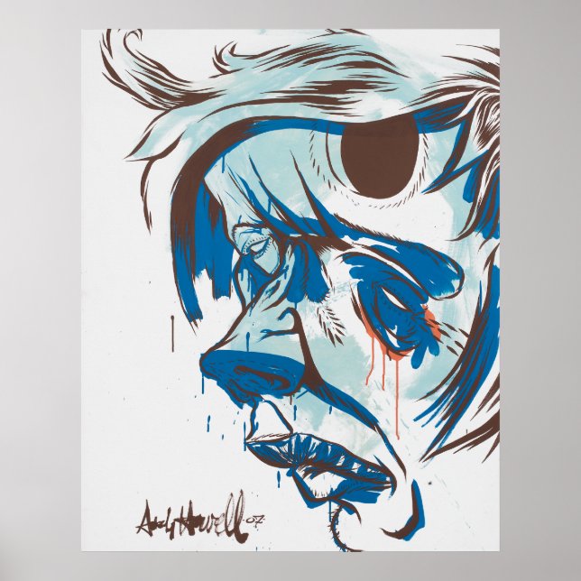 Loch im Kopf Poster (Vorne)