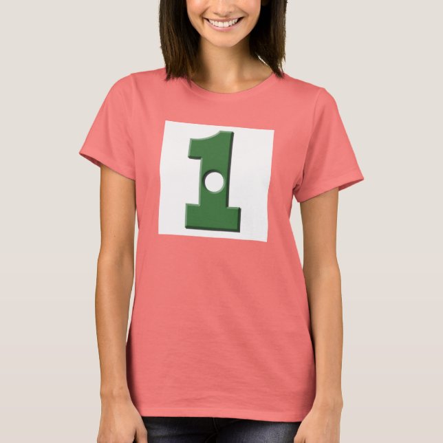 Loch in 1 T-Shirt (Vorderseite)