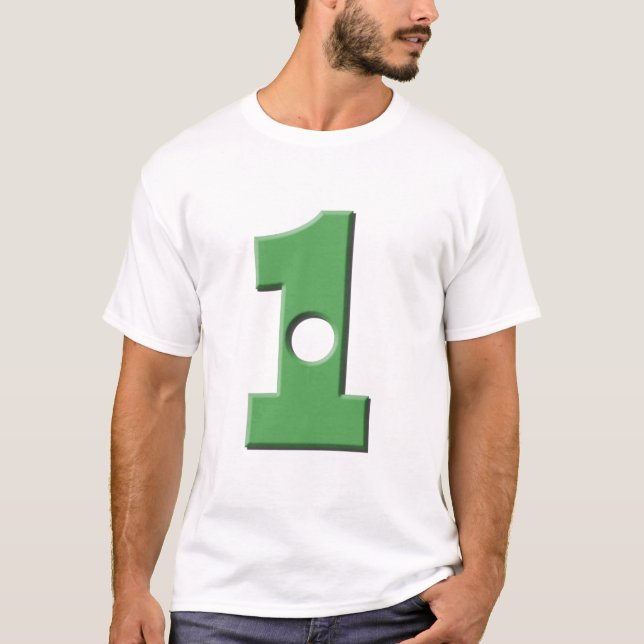 Loch in 1 T-Shirt (Vorderseite)