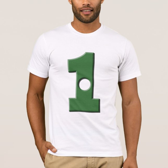 Loch in 1 T-Shirt (Vorderseite)