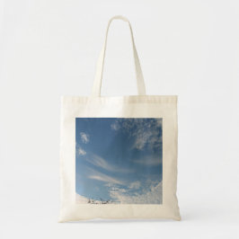 Loch in den Wolken Tragetasche