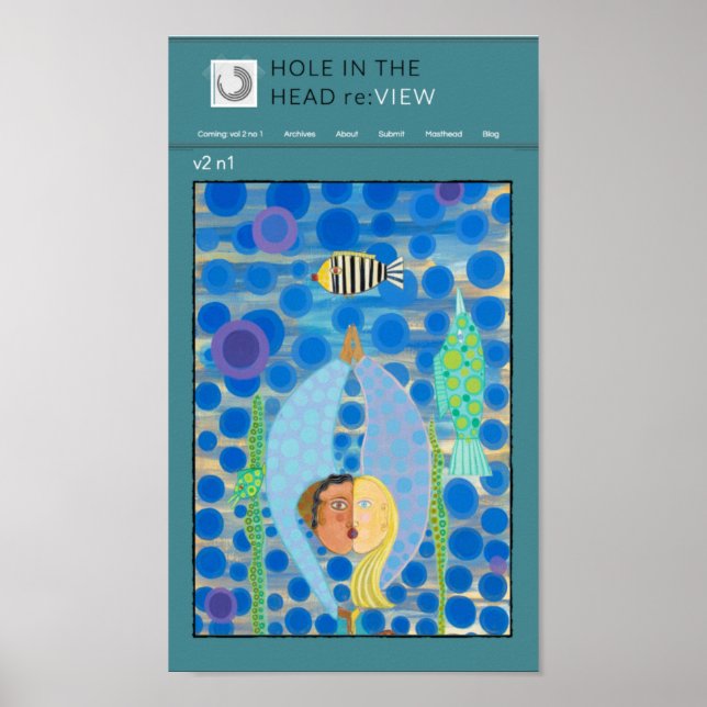 Loch in der Head-Review-Abdeckung Band 2 Nummer 1 Poster (Vorne)