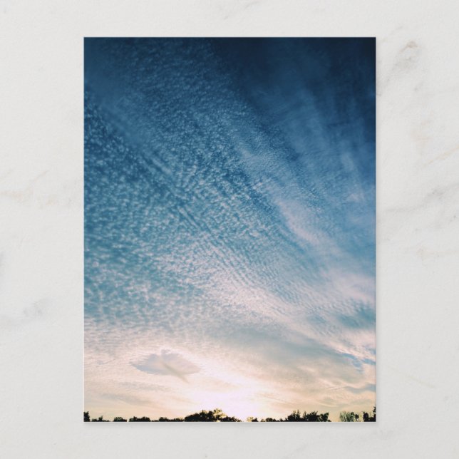 Loch in der Sky Postcard Postkarte (Vorderseite)