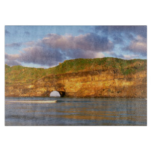 Loch in der Wand an der Wild Coast Schneidebrett