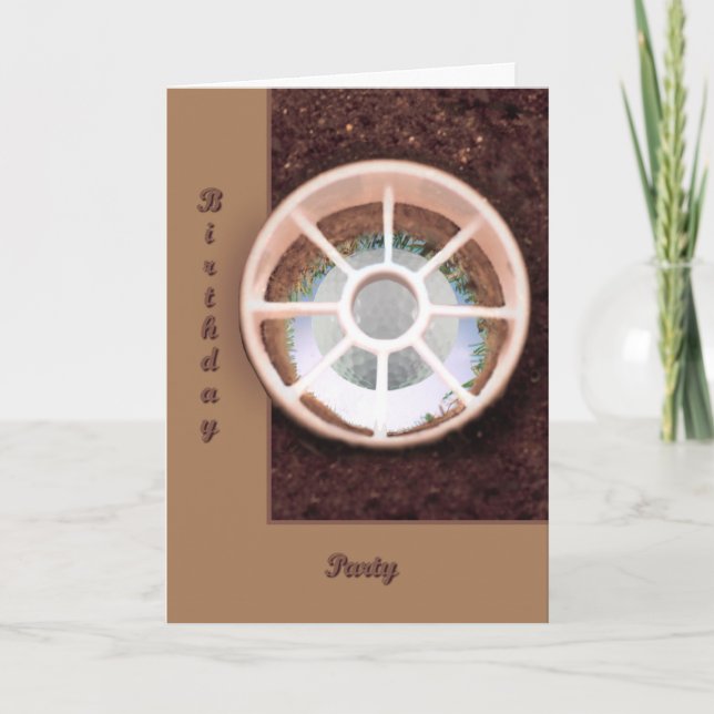 Loch in einem einladung (Vorderseite)