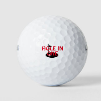 Loch in einem Golfball