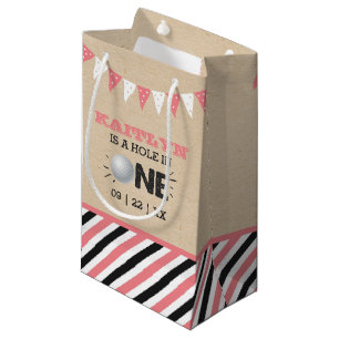 Loch in One Girls Golf 1. Geburtstag Par-T Kleine Geschenktüte