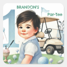 Loch in One Golf Boy 1. Par-tee Geburtstag