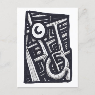 Loch in One? Postkarte