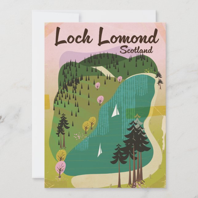 Loch Lamond Schottland (Vorderseite)