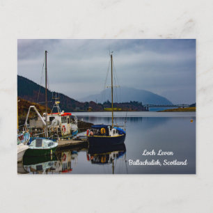 Loch Leven, Ballachulish, Schottland Postkarte