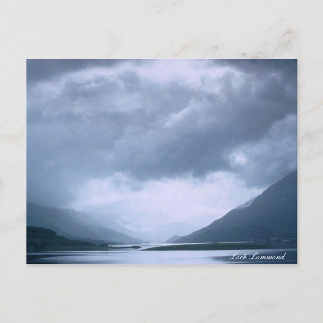 Loch Lommond Postkarte (Vorderseite)
