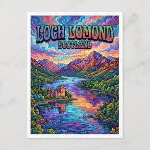 Loch Lomond Balloch Schottland Postkarte
