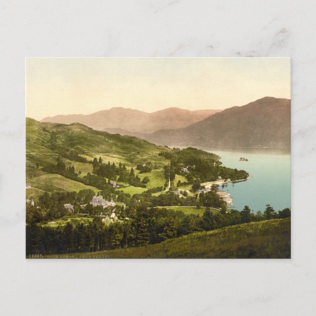 Loch Lomond, Dumbarton, Schottland Postkarte (Vorderseite)