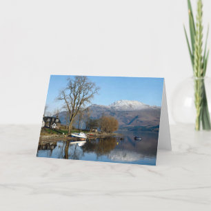 Loch Lomond, Mittelschottland Karte