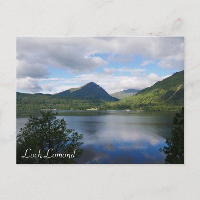 Loch Lomond Postcard Postkarte (Vorderseite)