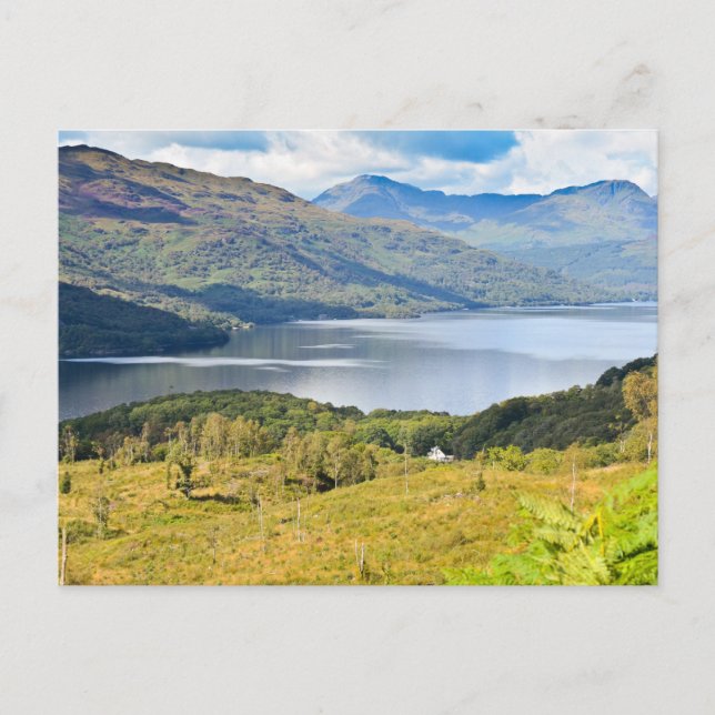 Loch Lomond Postkarte (Vorderseite)