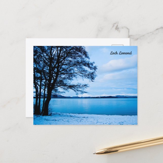 Loch Lomond, Schottland Postcard Postkarte (Vorderseite/Rückseite Beispiel)