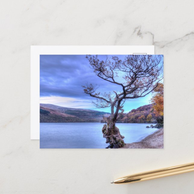 Loch Lomond, Schottland Postcard Postkarte (Vorderseite/Rückseite Beispiel)