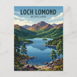 Loch Lomond Schottland Postkarte