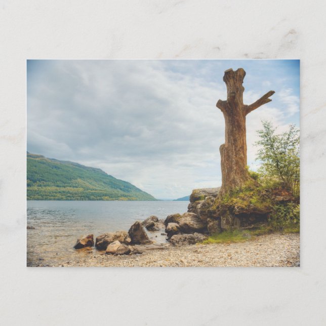 Loch Lomond, Schottland Postkarte (Vorderseite)