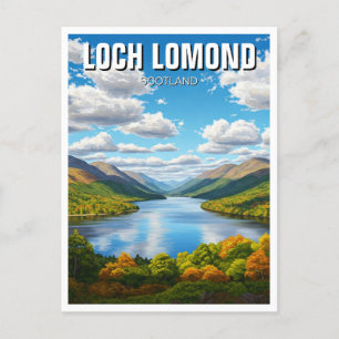 Loch Lomond Scotland Travel Postkarte