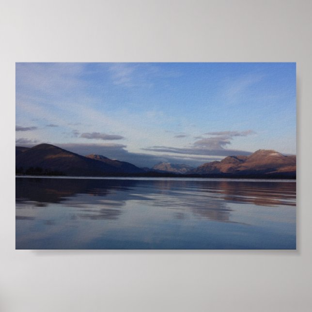 Loch Lomond Scotland, UK Poster (Vorne)