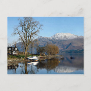 Loch Lomond, Zentralschottland Postkarte
